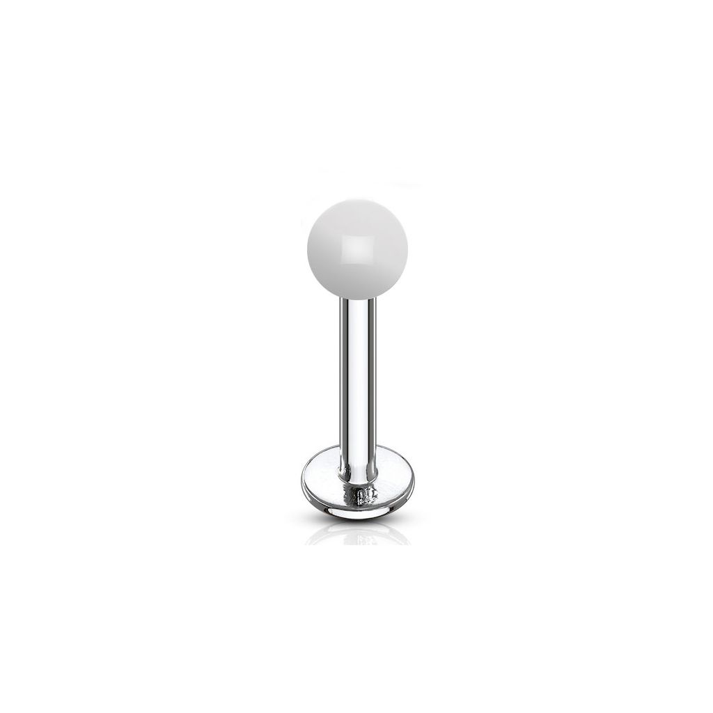 Stainless steel sales labret studs