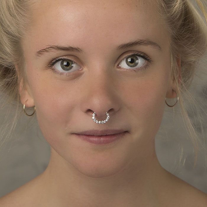 Oval septum deals ring