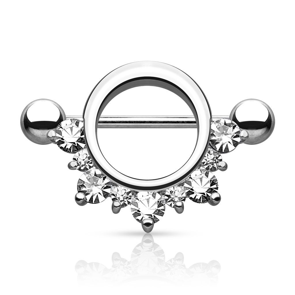 Nipple piercings sales shields