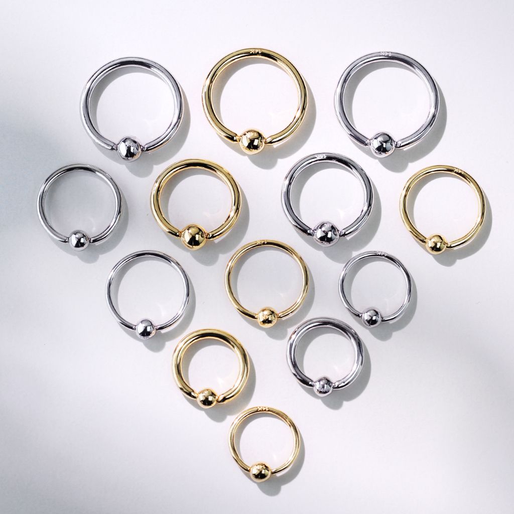 Charming 14k gold CBR in a variety of sizes