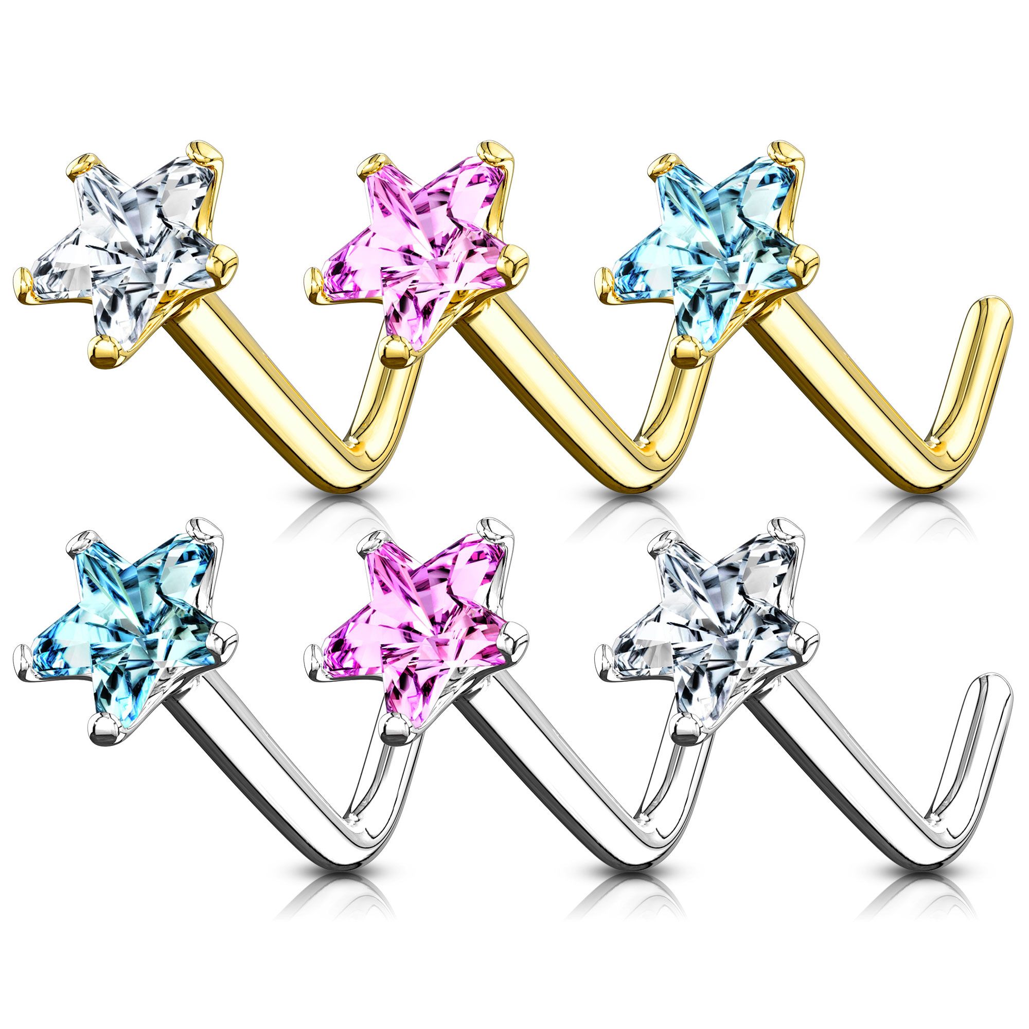 Star shaped nose clearance ring
