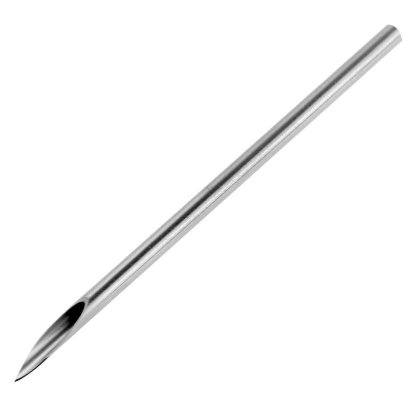 Set of 100 needles for piercings in your choice of gauge
