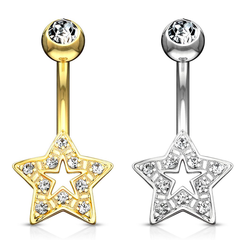 Star best sale belly piercing
