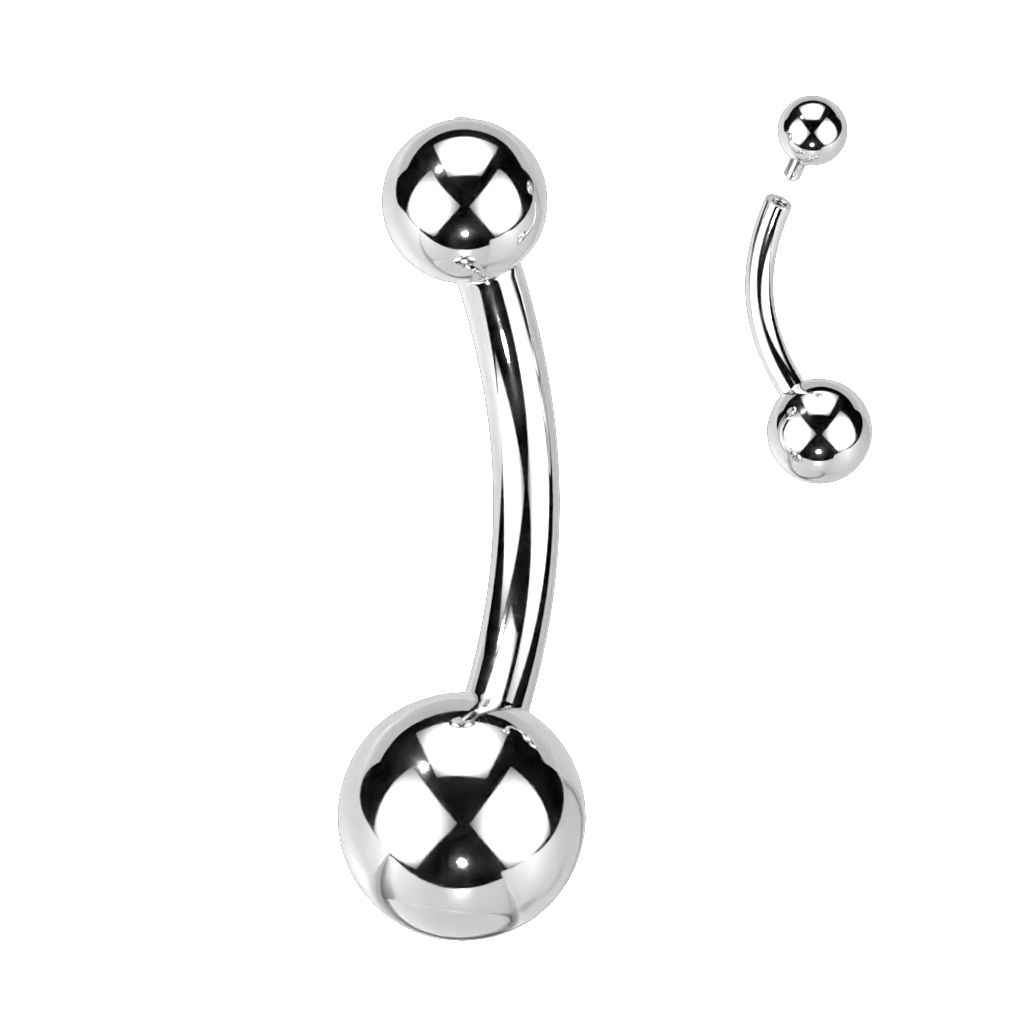 Barbell belly cheap button ring