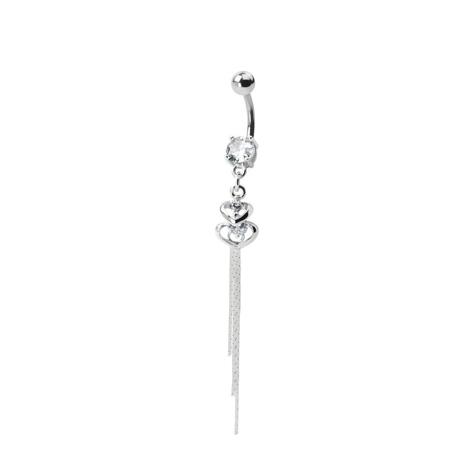 Extra long dangle belly button rings clearance