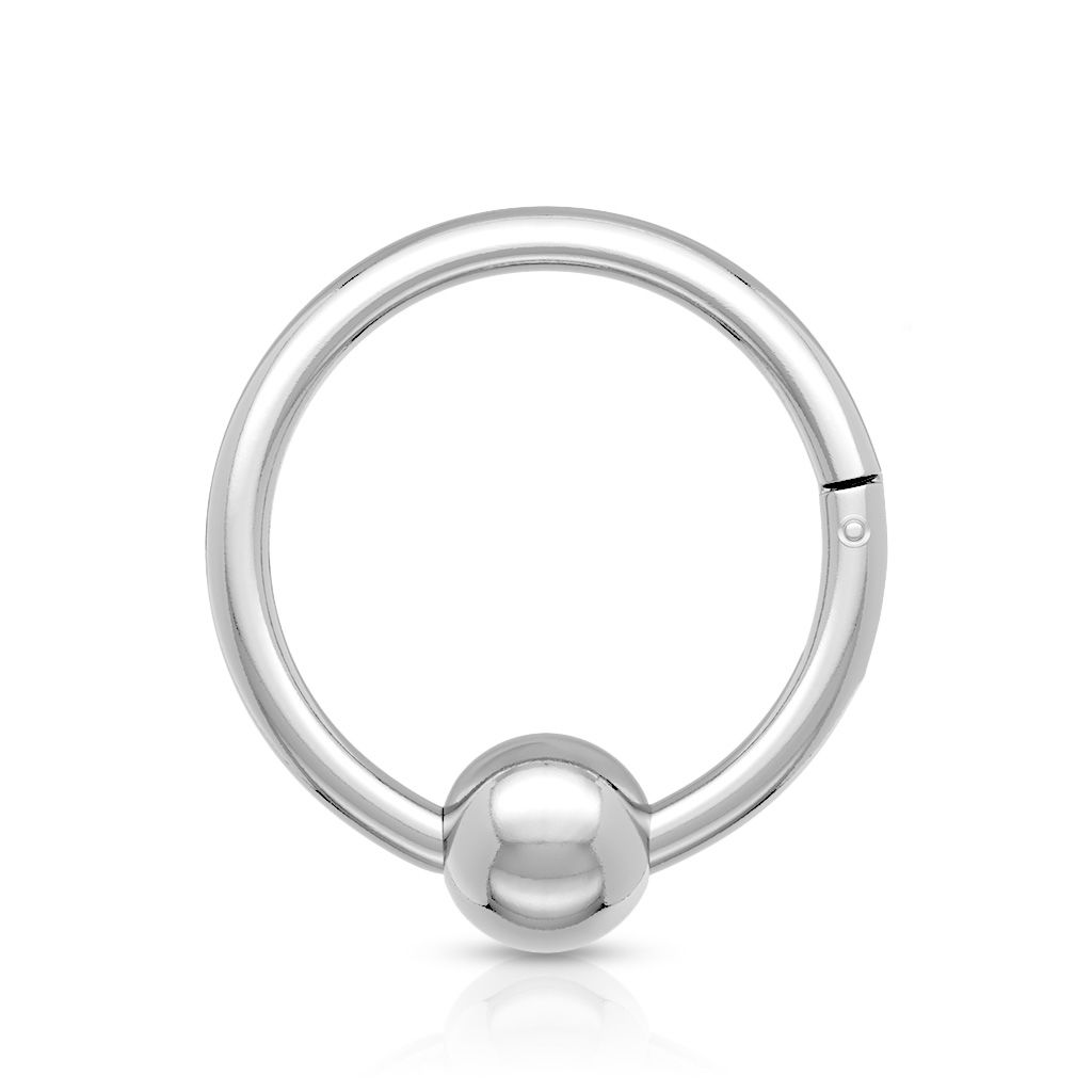 Hinged captive bead ring hotsell