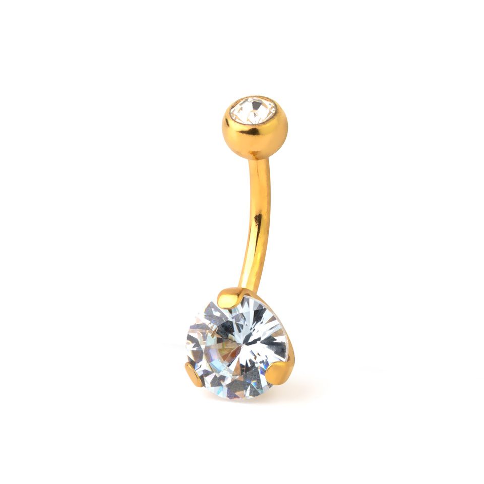 Bling belly button rings discount