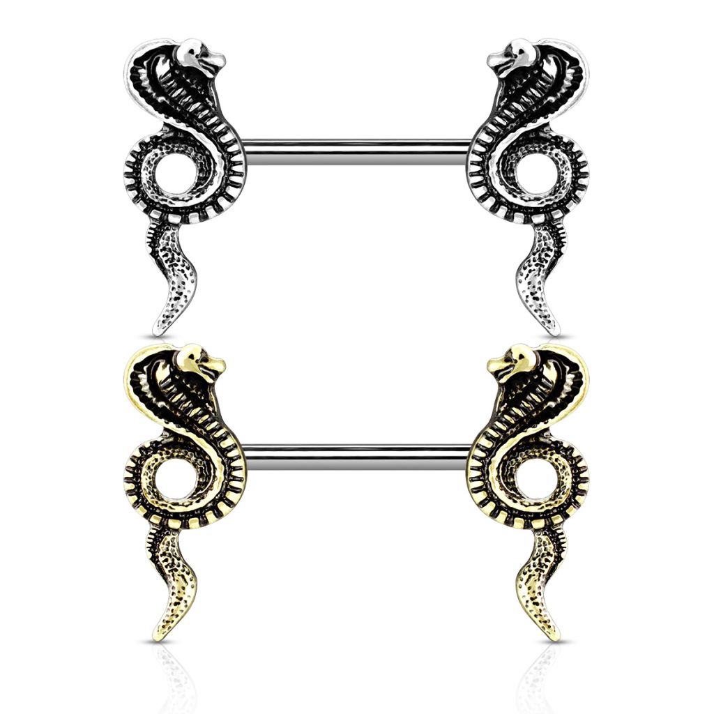 Snake on sale nipple piercing