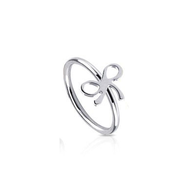 Ring with bow