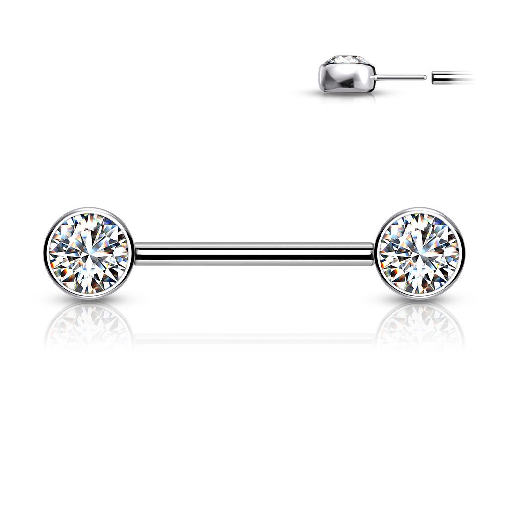 Brustwarzenpiercing barbell outlet