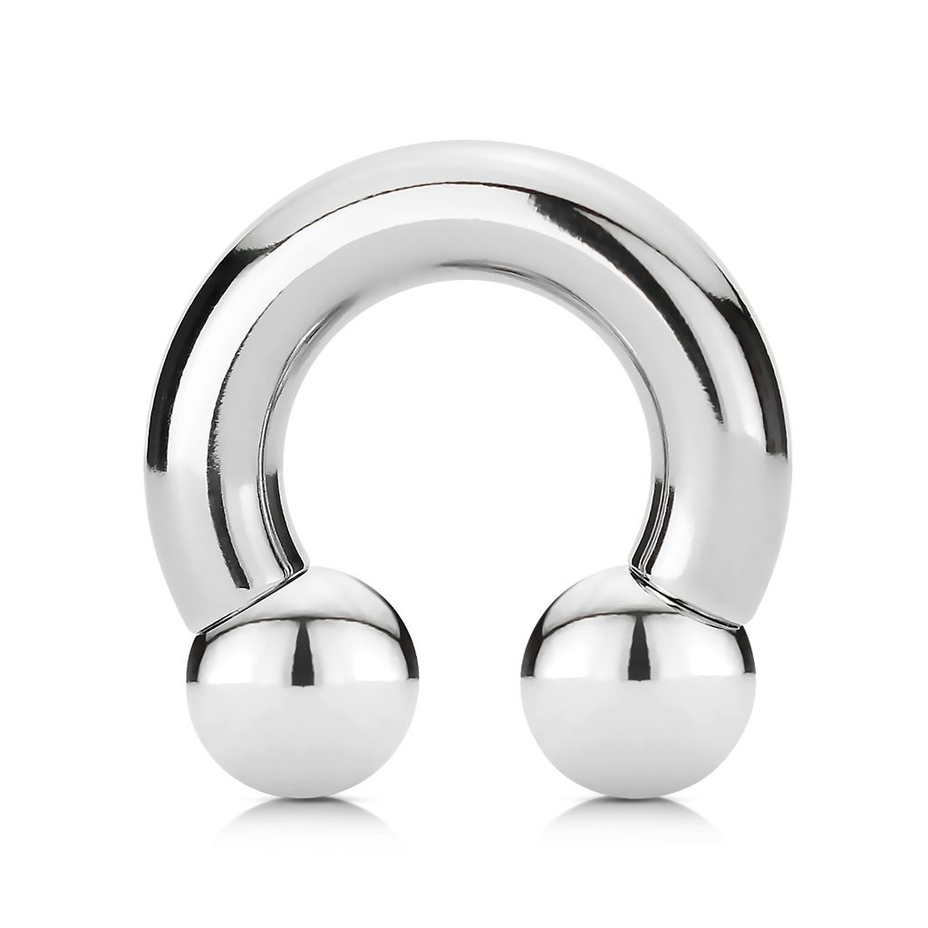 Practical circular barbell for large gauges