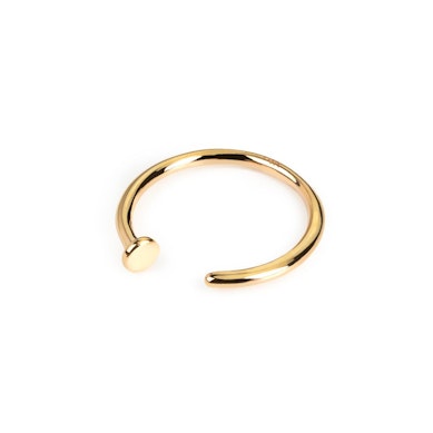 Nose ring made of 14k gold