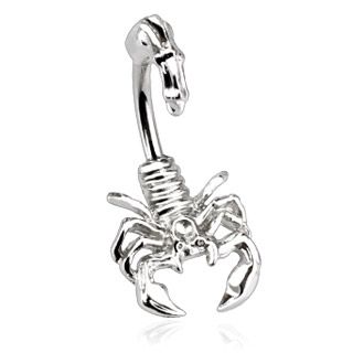 Scorpion store belly ring
