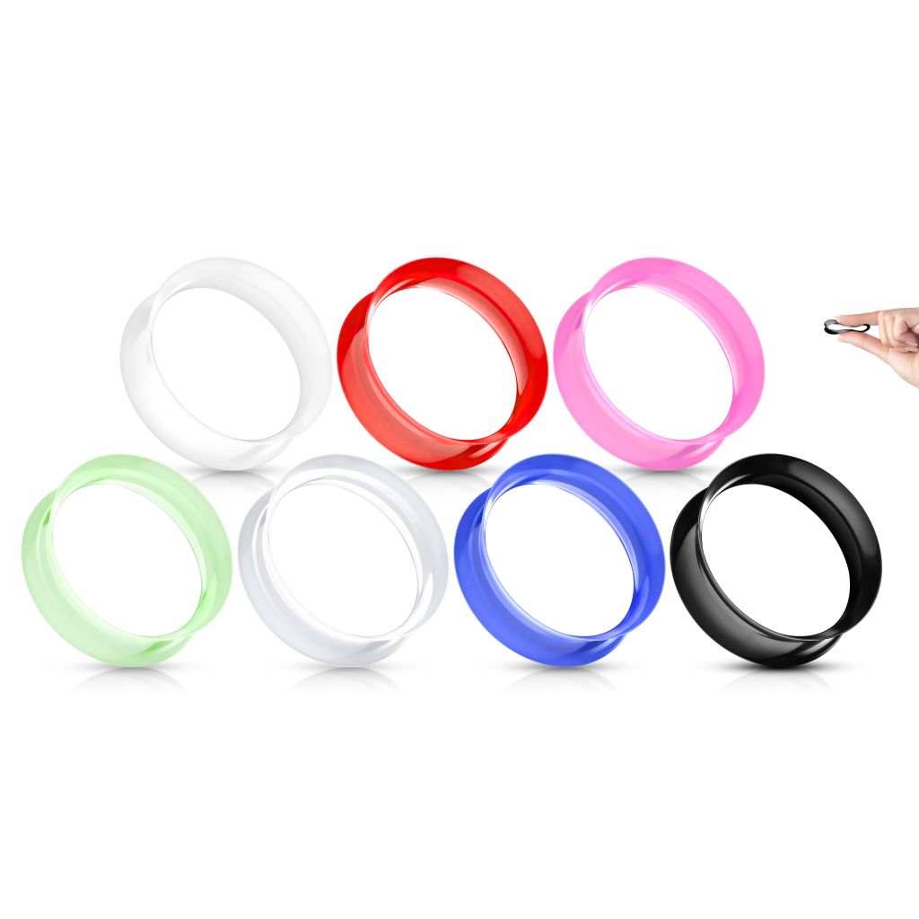 Ultra thin outlet silicone ring