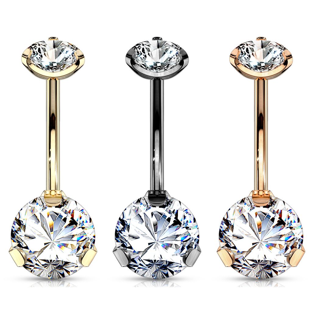 Top & bottom belly piercing new arrivals