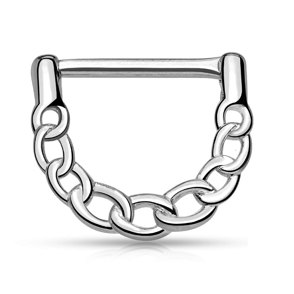 Clicker body jewelry top