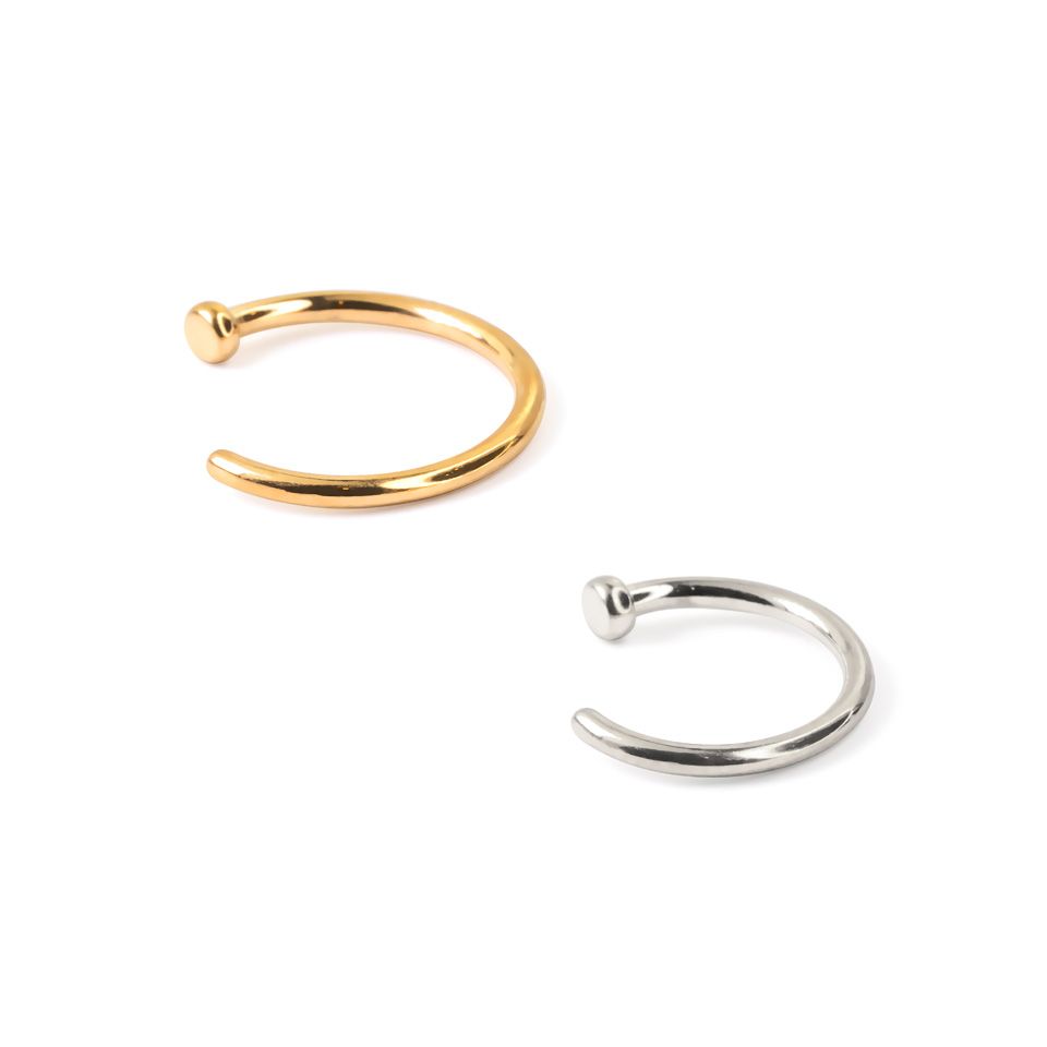 Nose ring of a small size in your choice of color