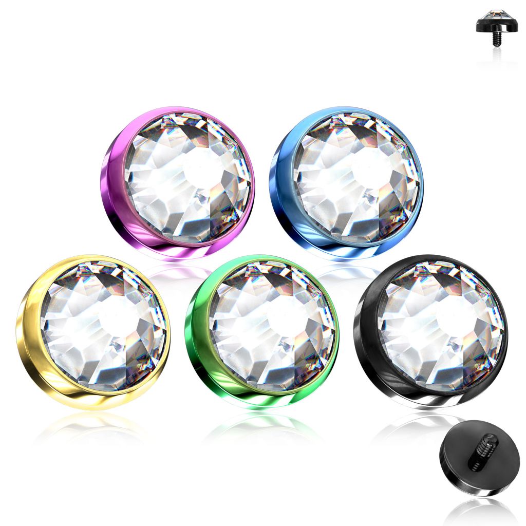 Swarovski cheap dermal tops