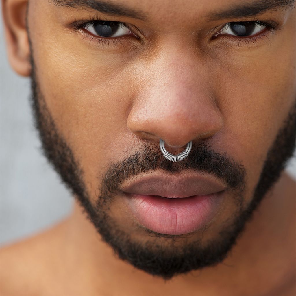 Padlock hot sale septum ring