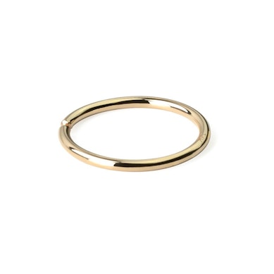 Seamless ring made of 14k gold