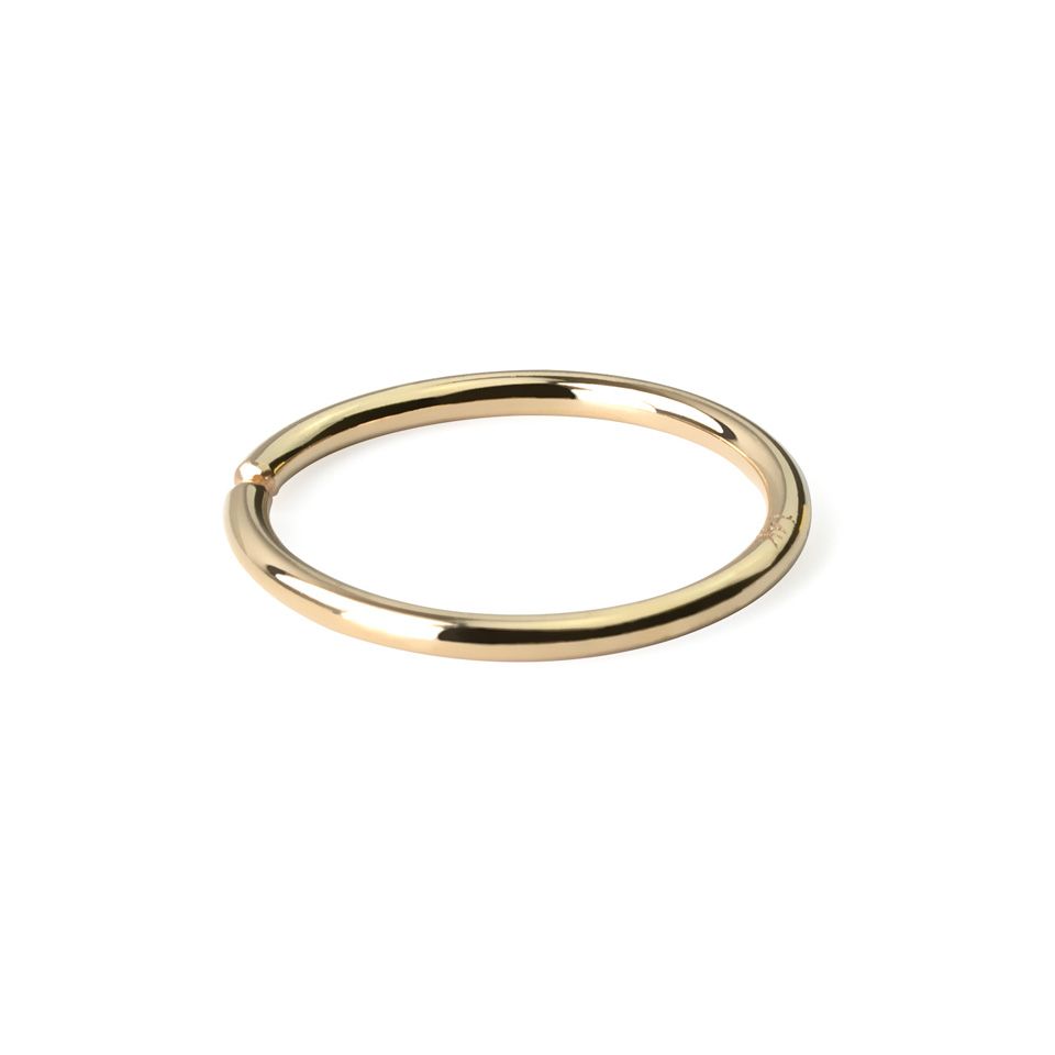 Gold seamless ring sales