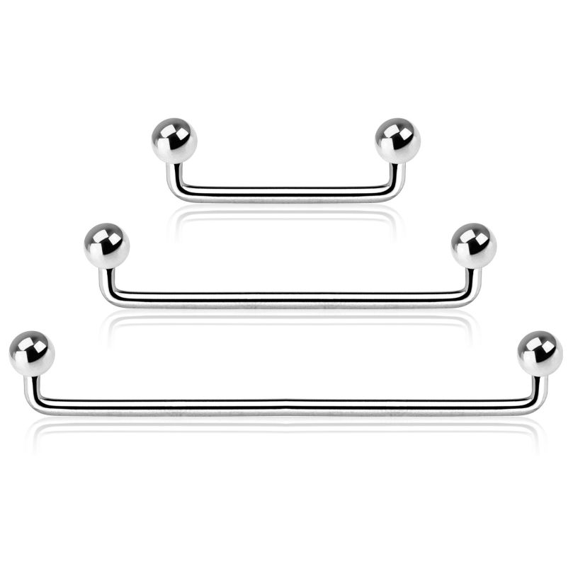 Barbell discount surface piercing