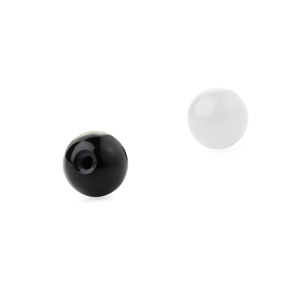 Piercing acrylic ball in a variety of colors and sizes