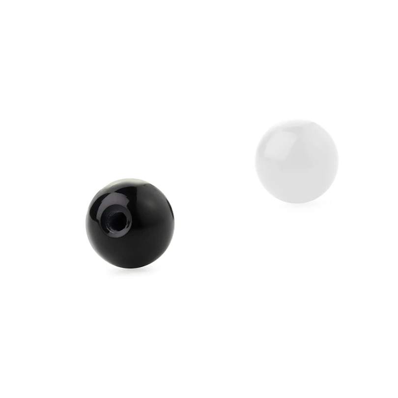 Piercing acrylic ball in a variety of colors and sizes