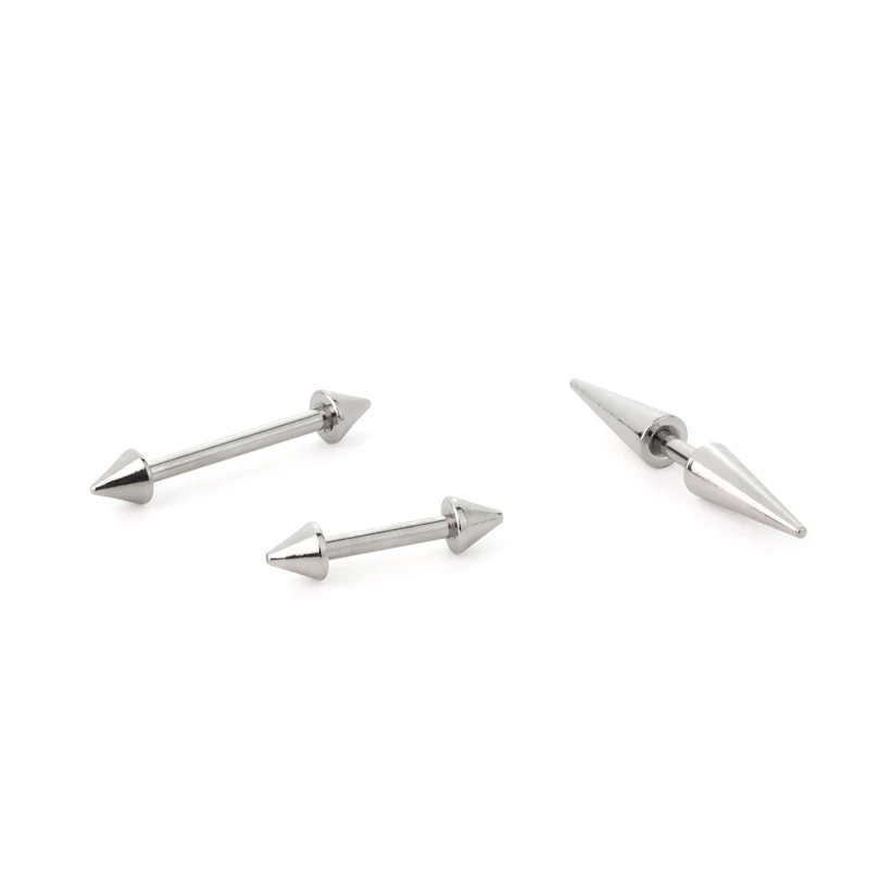 Straight barbell with spikes
