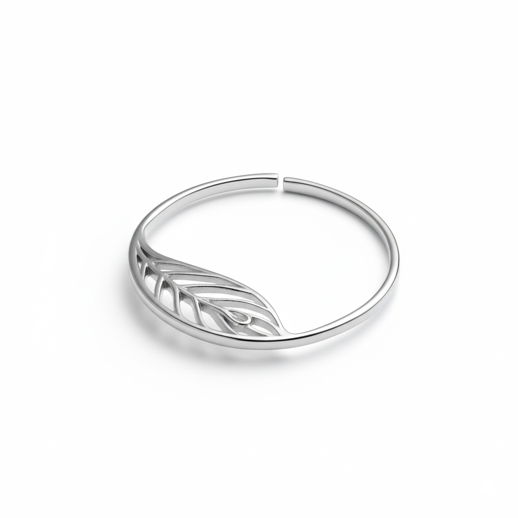Tunnel hoop with leaf