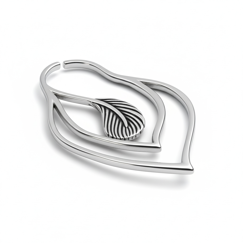 Tunnel hoop with feather