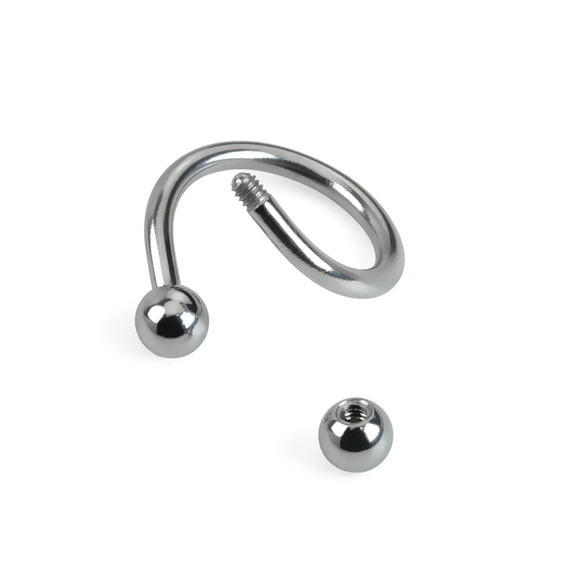 Twister ring in many different colors with balls