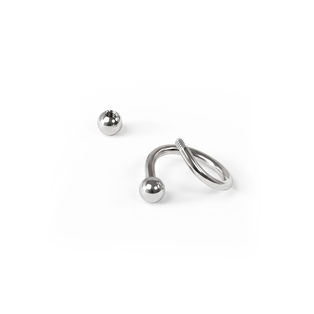 Twister ring in many different colors with balls