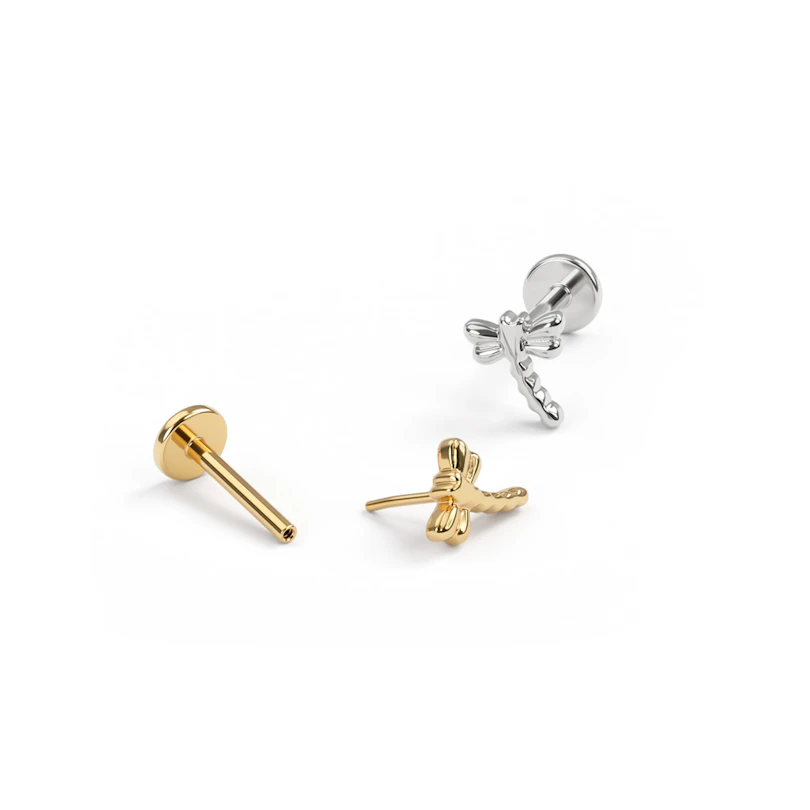 Λιβελούλα labret από τιτάνιο