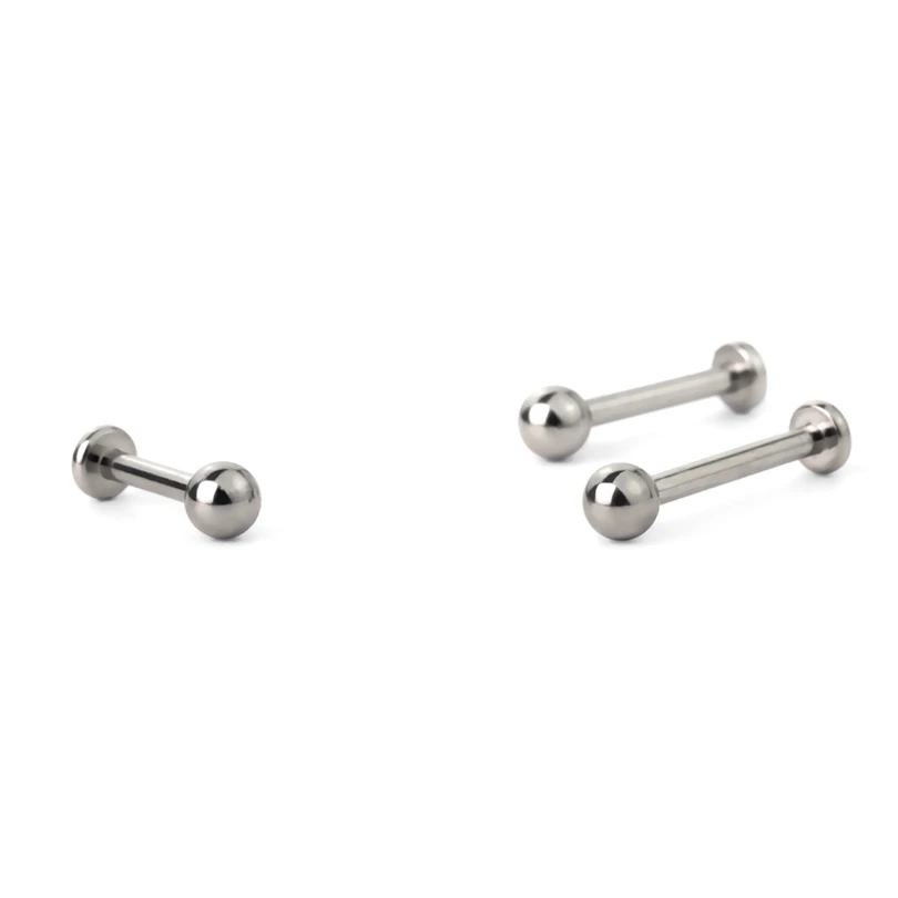 Labret made of pure titanium