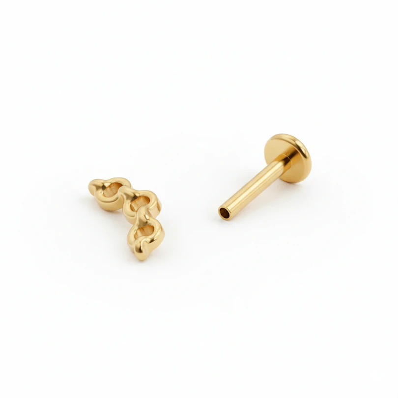 Αλυσίδα labret από τιτάνιο