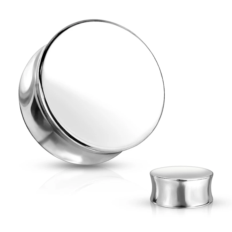 Plug made of surgical steel