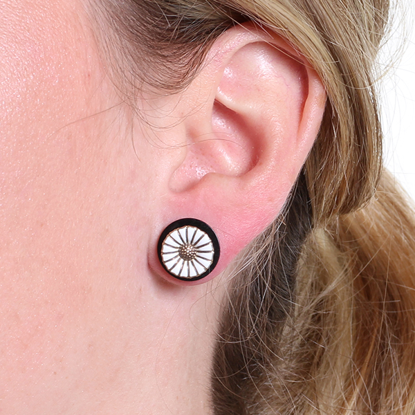 Akrylový plug s dierou na náušnice