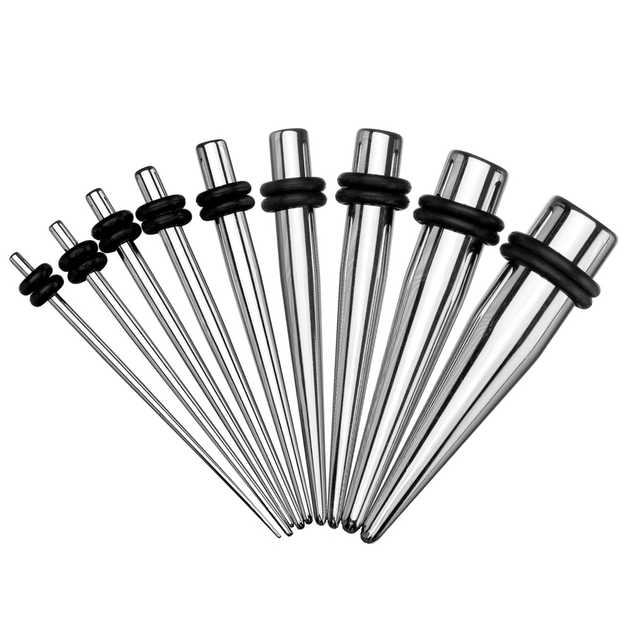 Taper made of surgical steel