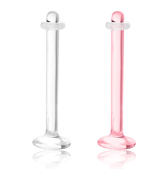 Tongue piercing retainer and concealer