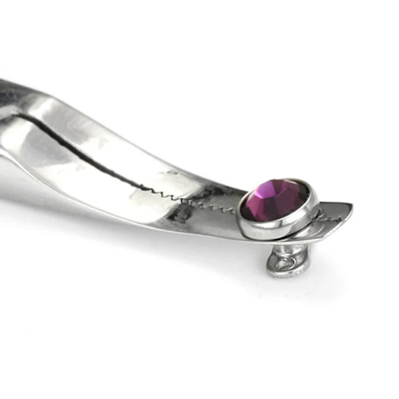 Tongs for dermal anchor