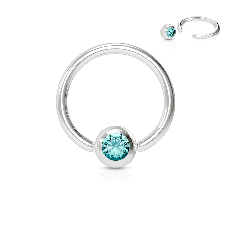 Captive bead ring totally customizable
