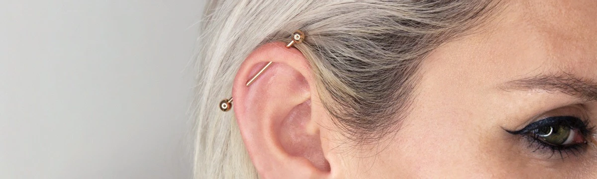 Industrial Piercing za Uho