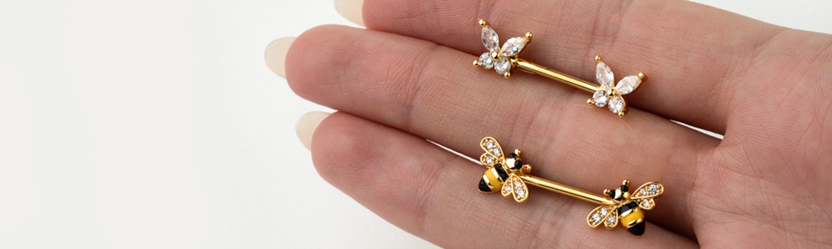 Piercing v Prsni Bradavici