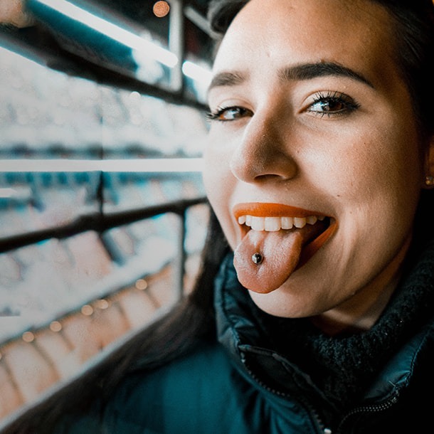 Piercing Lingua